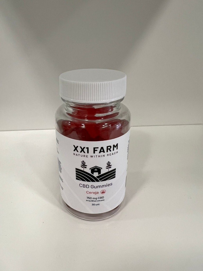 XX1 Farm CBD Gummies Cereja