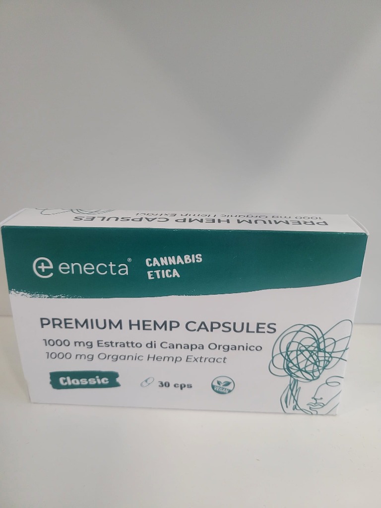 Enecta Premium Hemp Capsules